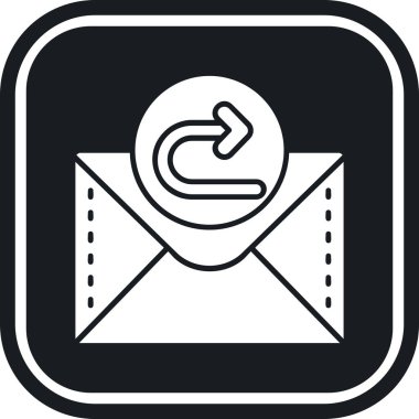 e-posta mektup simgesi ana hat biçiminde