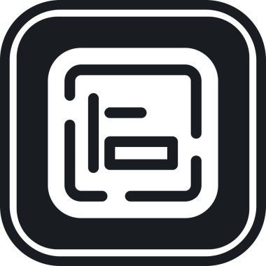 Ok. Web simgesi basit illüstrasyon