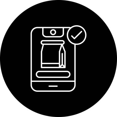 vektör atm simgesi illüstrasyonu