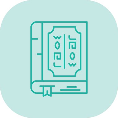 kitap simgesi vektör illüstrasyonu