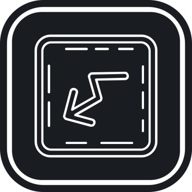 Web için ok simgesi, vektör illüstrasyonu