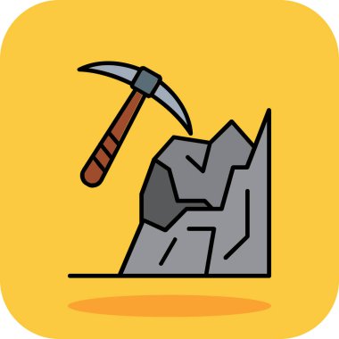 Axe simgesi, vektör illüstrasyonu