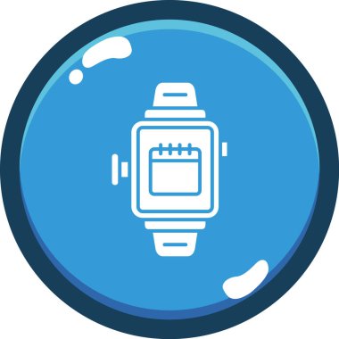 Akıllı saat simgesine sahip akıllı twatch