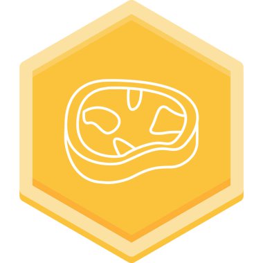 Bir simgenin vektör illüstrasyonu