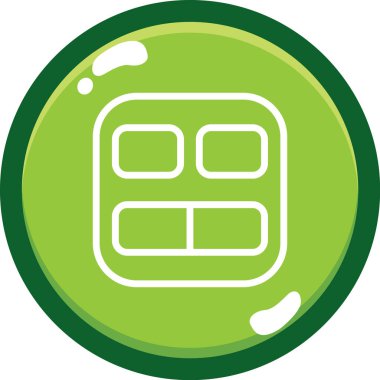 Vektör illüstrasyonu, simge ögesi