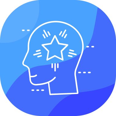 beyin yaratıcı düşünme simgesi