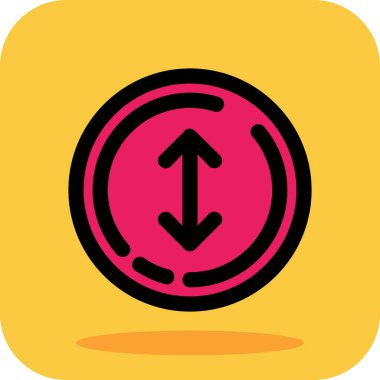 Saat simgesinin vektör illüstrasyonu