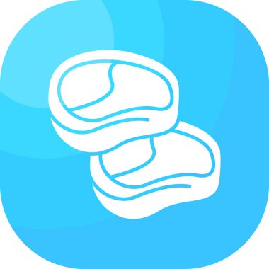 mantar simgesi vektör illüstrasyonu