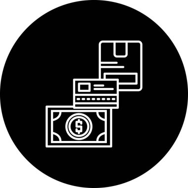 para simgesi vektör illüstrasyonu