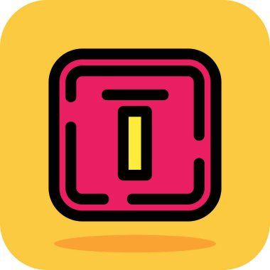 Modern b 'nin vektör simgesi