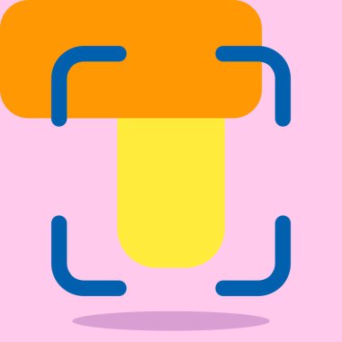 Kahve fincanı. Basit resimleme