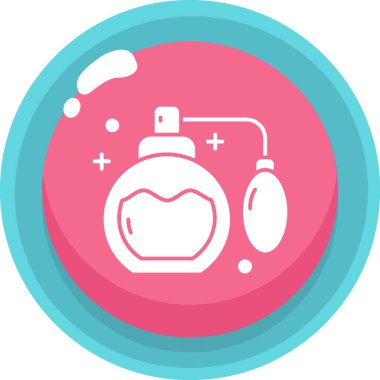 Kozmetik ikonu. Web için basit kozmetik vektör simgeleri çizimi