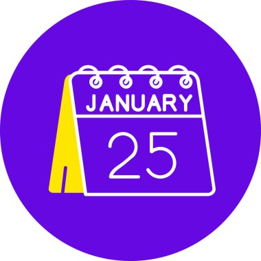 Takvim simgesi tasarımı, vektör illüstrasyonu