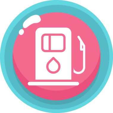 elektrik pompa simgesi, vektör illüstrasyonu