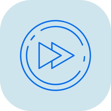 ortam oynatıcı simge vektör illüstrasyonu