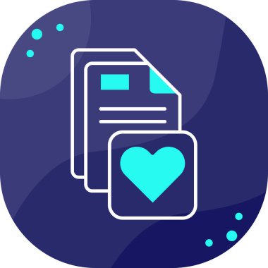 Dosya. Web simgesi basit illüstrasyon