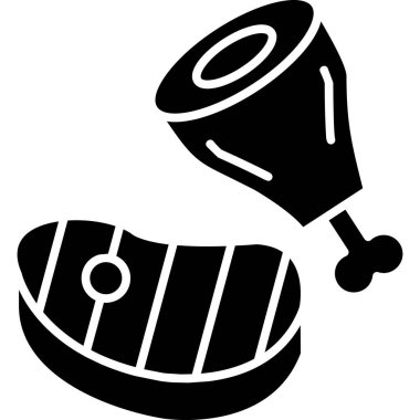 Gıda Web ikonu vektör illüstrasyonu