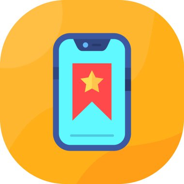 cep telefonu simgesi, modern basit vektör illüstrasyonu