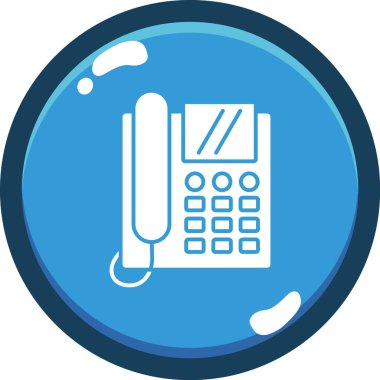 vektör telefon simgesi çizimi