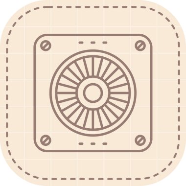 Bir kokteylin izole edilmiş çizgi simgesi