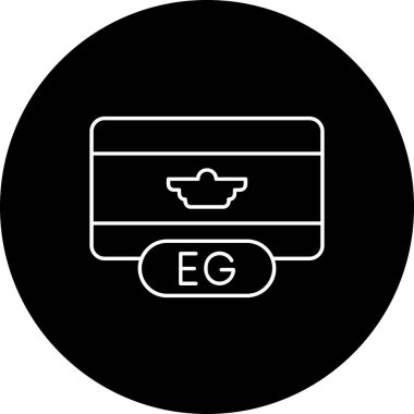 Gıda simgesinin vektör illüstrasyonu