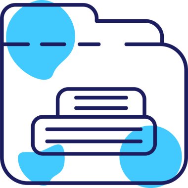 veri analiz web simgesi, basit vektör illüstrasyonu