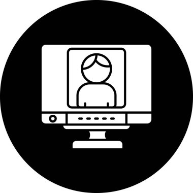 Seo simgesinin vektör illüstrasyonu