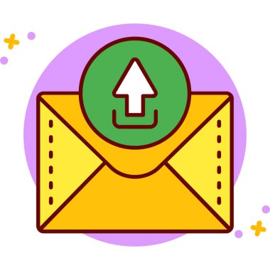 Mail simgesi vektörde. Logotype