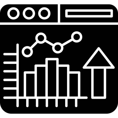 Veri Analizi. Web simgesi
