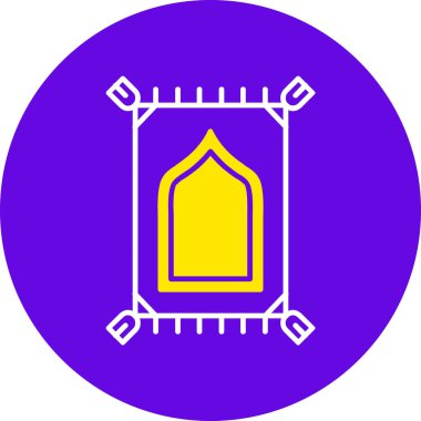 Bir bina simgesinin vektör illüstrasyonu