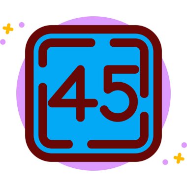 45 günlük simge, modern simge tasarımı