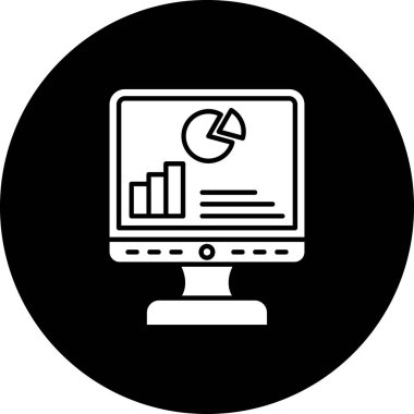 seo modern simgesinin vektör illüstrasyonu