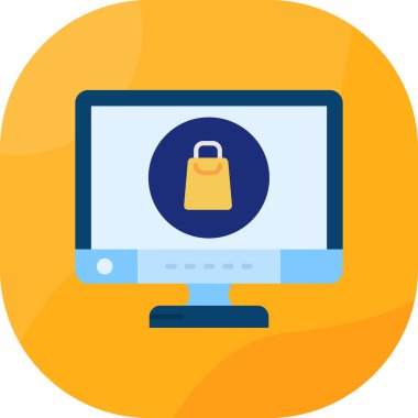 İnternet güvenlik kilidi simgesi düz biçimli