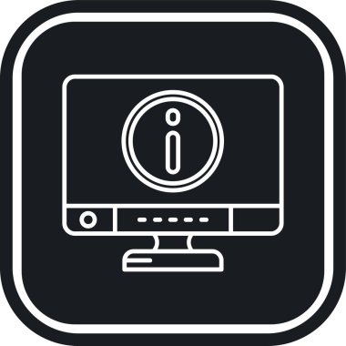 İnternet vektör simgesi düz simgesi