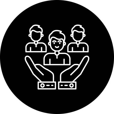 iş simgesi vektör illüstrasyonu