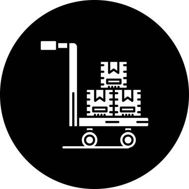 Vagon arabası simgesi.