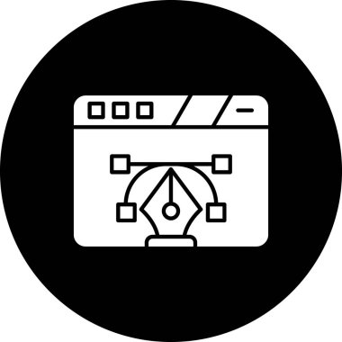 Kamera. Web simgesi basit tasarım