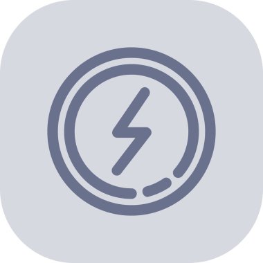 pil şarj simgesi modayı izole ederek