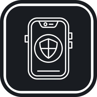 cep telefonu ikonu vektör illüstrasyonu