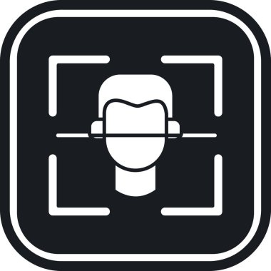 Barkod tarayıcı simge vektör çizim