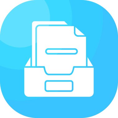 belge dizini dizin simgesi düz biçimli