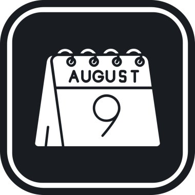 Takvim. Web simgesi basit illüstrasyon