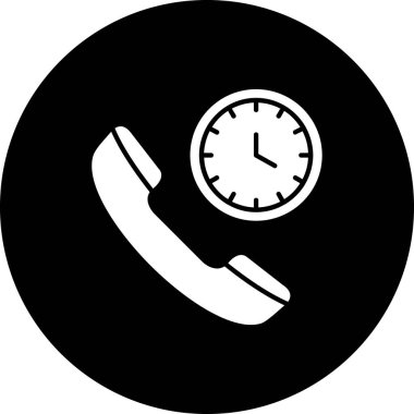 - Telefon. Web simgesi basit illüstrasyon