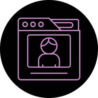 Fırın simge vektör çizim