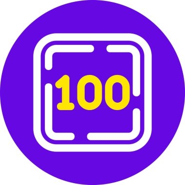 0 numaralı vektör simgesi tasarımı. Kişisel ağ, etiket ve diğer tasarım için vektör çizimi