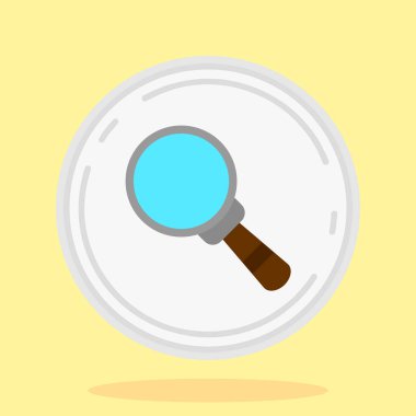 Modern simgenin vektör illüstrasyonu