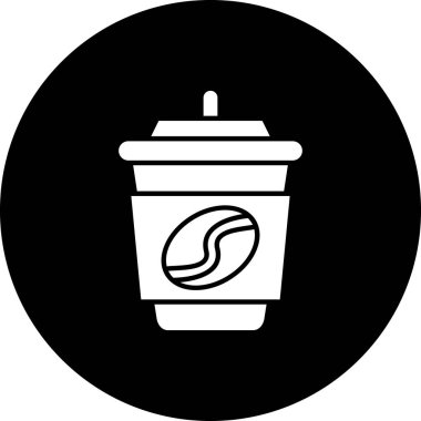 kahve fincanı ikonu vektör illüstrasyonu