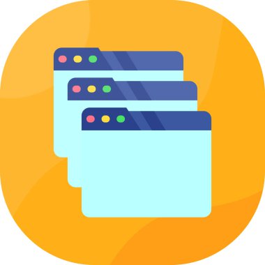 sunucu vektör simgesi. biçim vektör renk düz simgesi