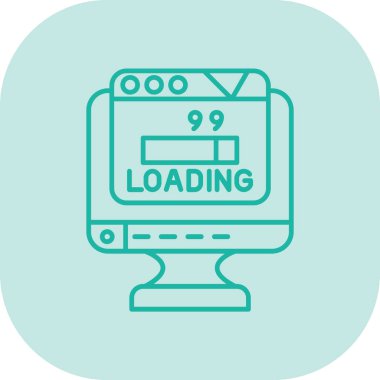 seo modern simgesinin vektör illüstrasyonu