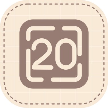 b eksikliğinin vektör illüstrasyonu